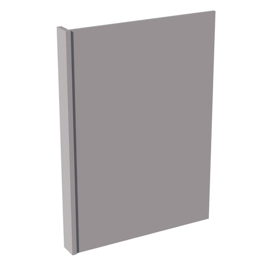 HA - DWR3: Ash Gray Shaker 3" Filler - 24"W x 34 - 1/2"H x 1/2"D Dishwasher Return Panel - NextCabinets