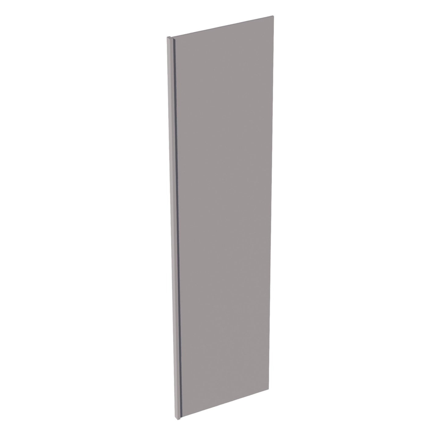 HA - REP2496: Ash Gray Shaker 24"W x 96"H x 1 - 1/2"D Refigerator Return Panel - NextCabinets