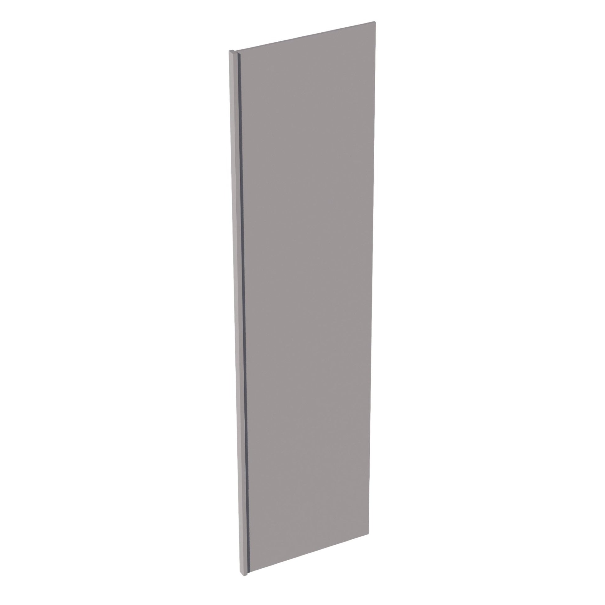 HA - REP2496: Ash Gray Shaker 24"W x 96"H x 1 - 1/2"D Refigerator Return Panel - NextCabinets