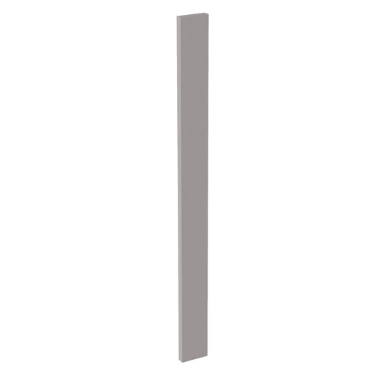 HA - WF336: Ash Gray Shaker 03"W x 36"H Wall Cabinet Filler - NextCabinets
