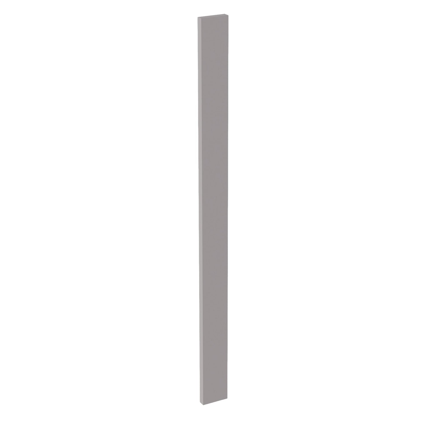 HA - WF342: Ash Gray Shaker 03"W x 42"H Wall Cabinet Filler - NextCabinets