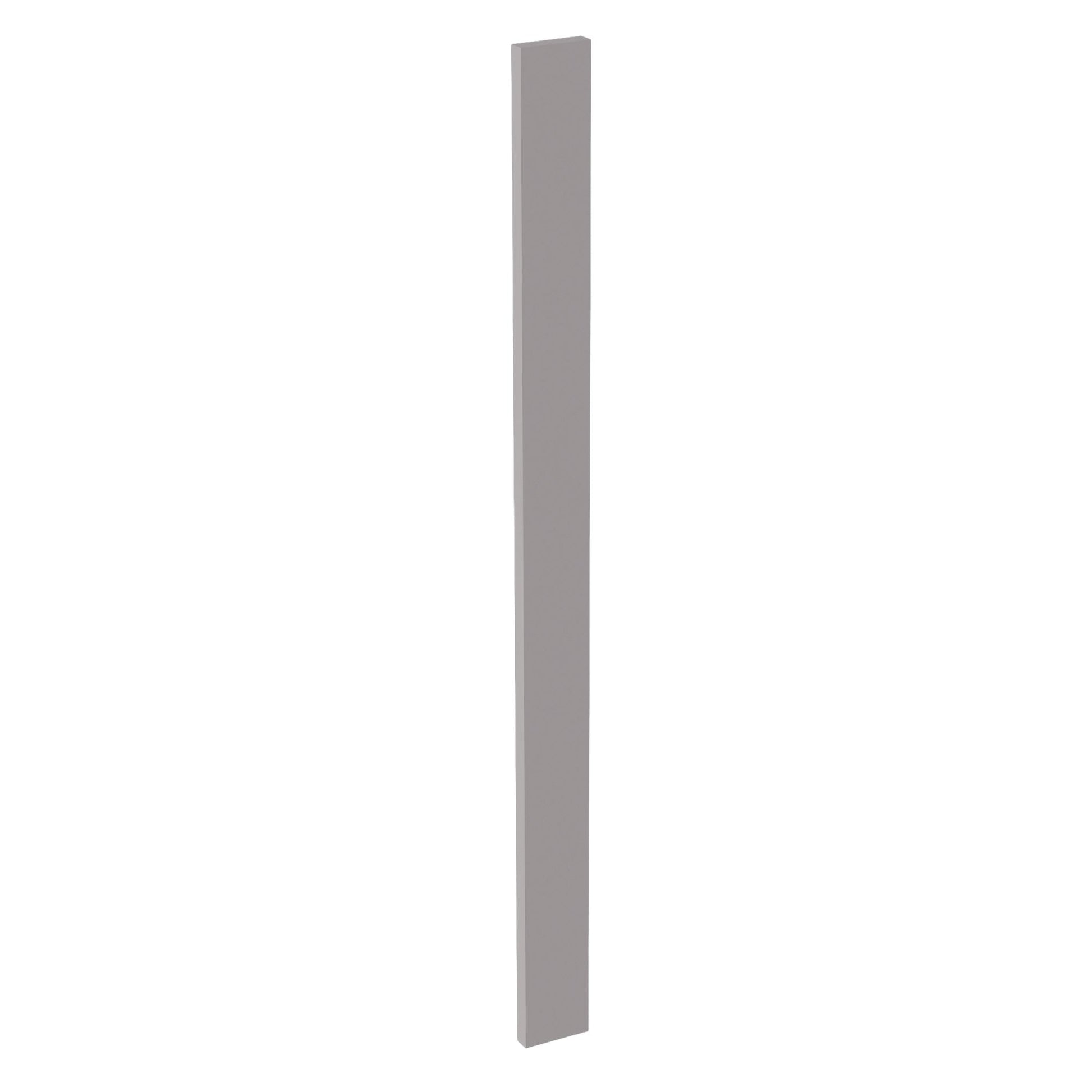 HA - WF342: Ash Gray Shaker 03"W x 42"H Wall Cabinet Filler - NextCabinets