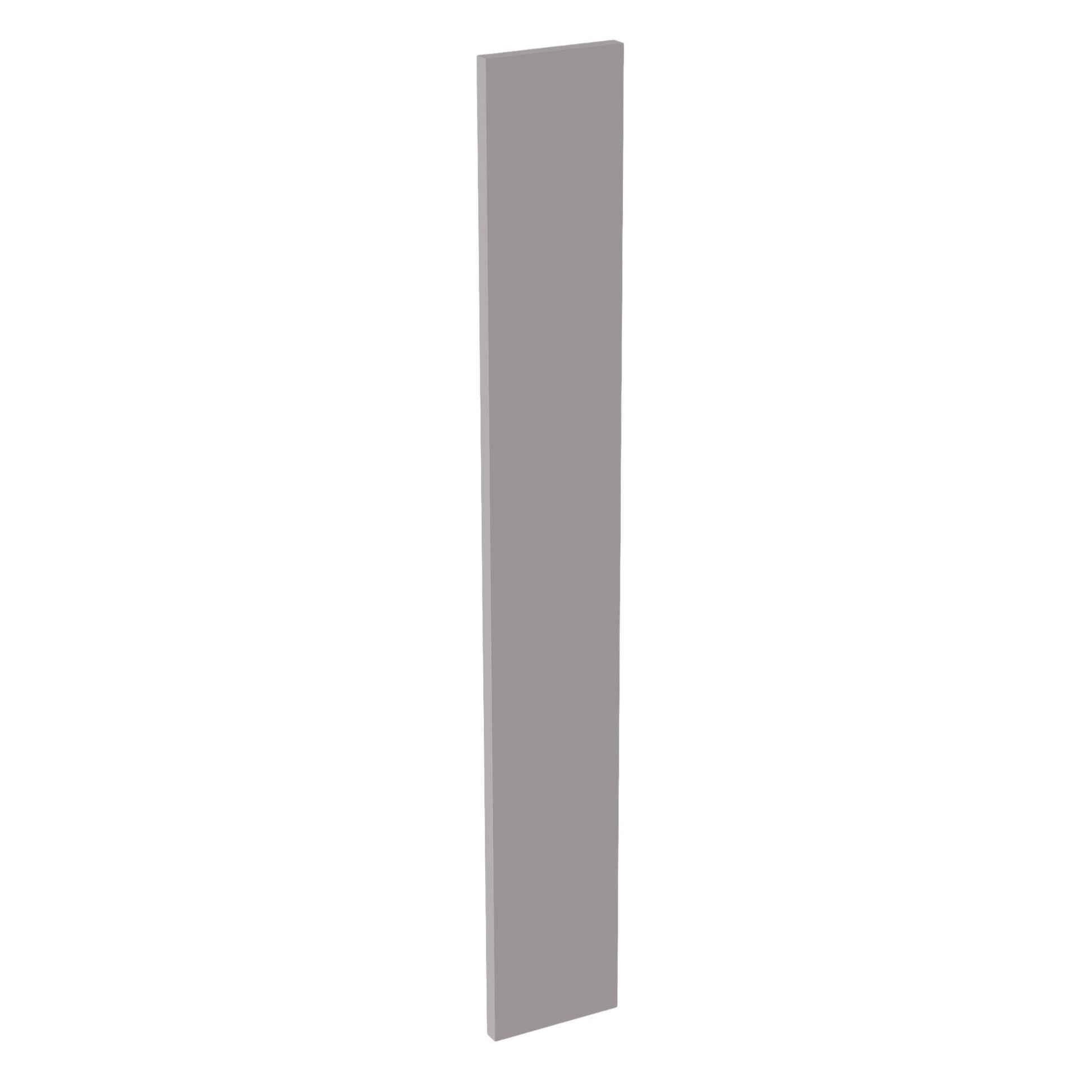 HA - WF642: Ash Gray Shaker 06"W x 42"H Wall Cabinet Filler - NextCabinets