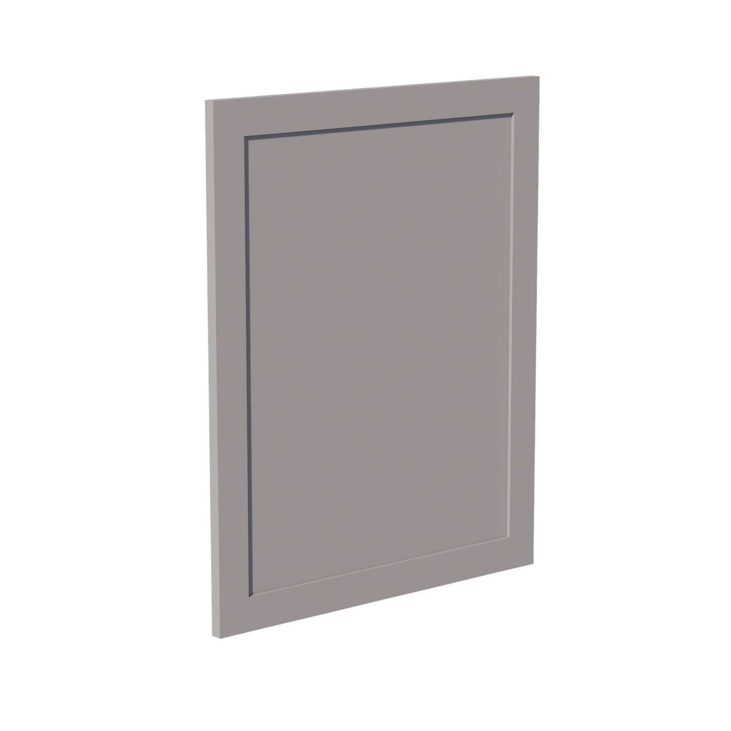 HA - WP - BASE: Ash Gray Shaker 23 - 1/2"W x 29 - 1/2"H x 3/4"D Wainscot Panel Base - NextCabinets