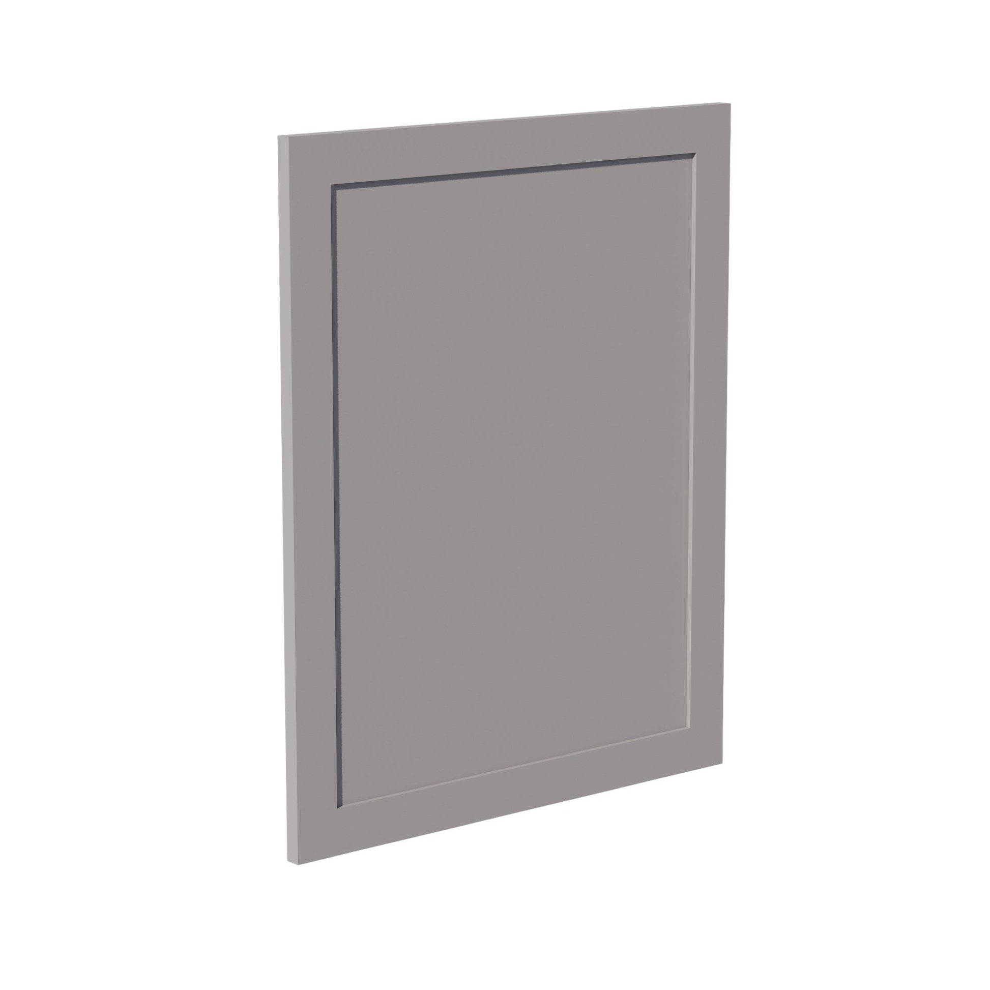 HA - WP - BASE: Ash Gray Shaker 23 - 1/2"W x 29 - 1/2"H x 3/4"D Wainscot Panel Base - NextCabinets