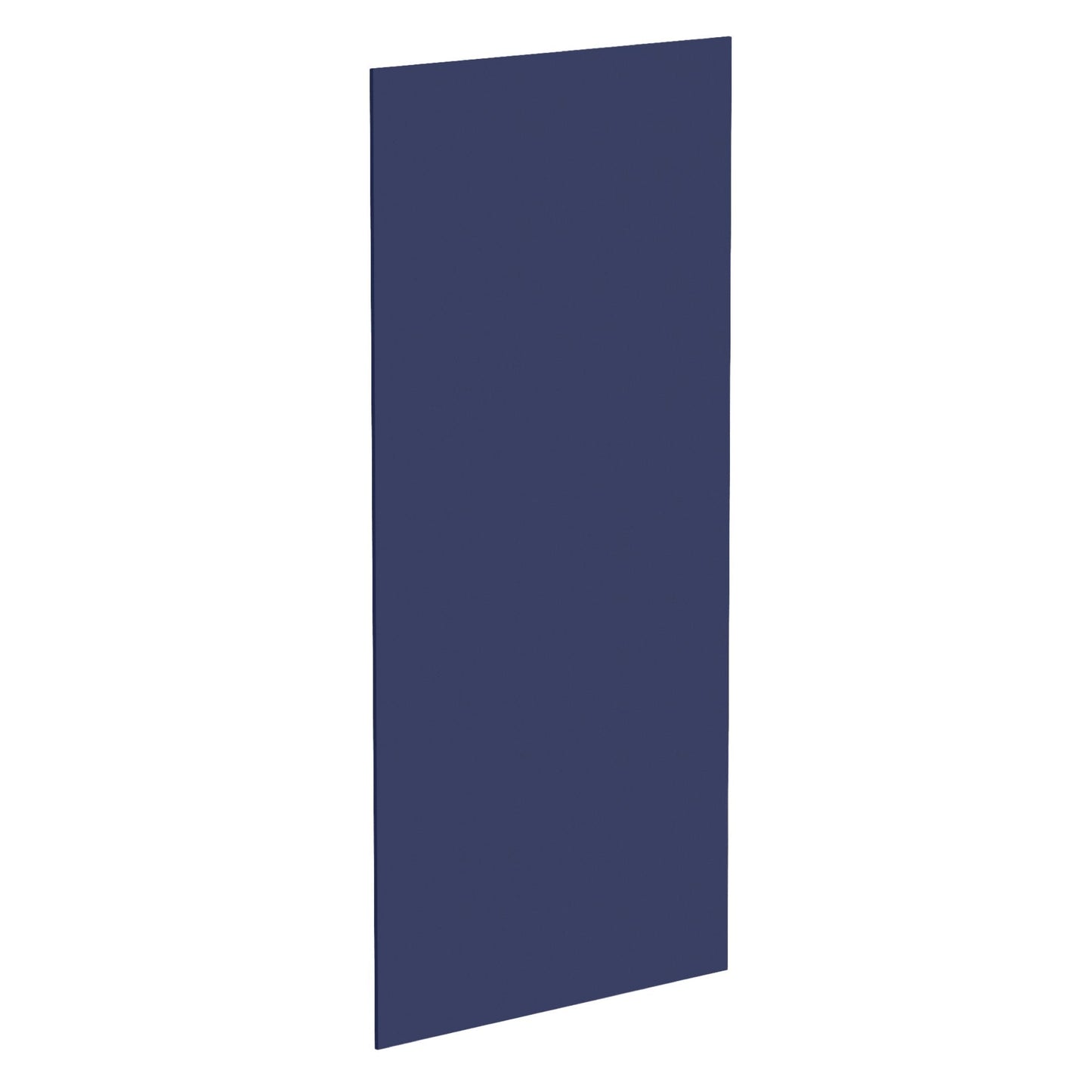 HB - BP48x96 - 1/2: Indigo Blue Shaker 48"W x 96"H x 1/2"D Base End Skin Panel - NextCabinets
