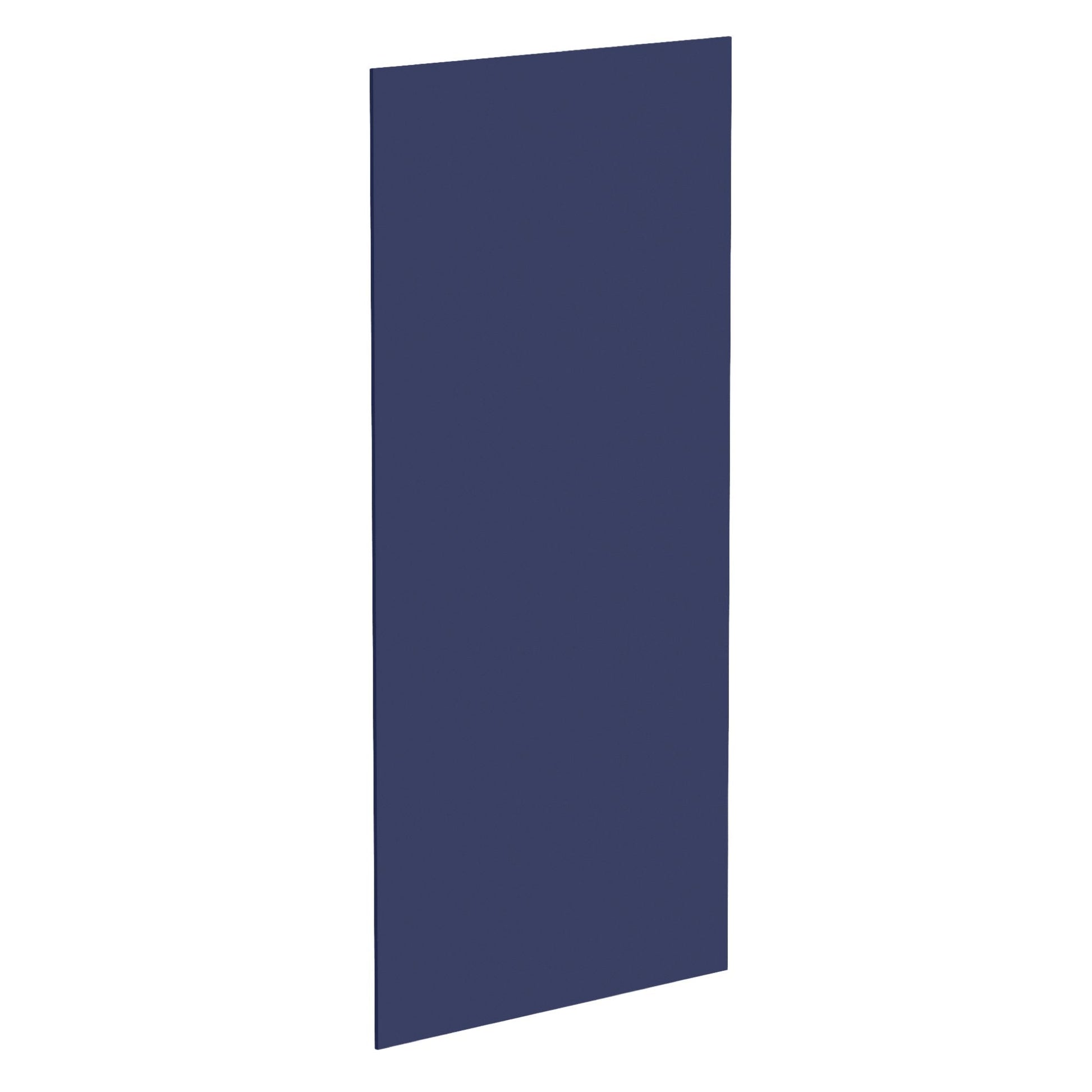 HB - BP48x96 - 1/2: Indigo Blue Shaker 48"W x 96"H x 1/2"D Base End Skin Panel - NextCabinets
