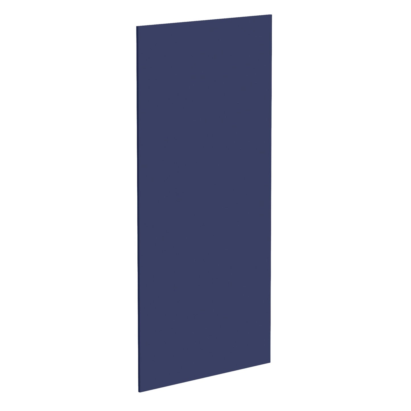 HB - BP48x96 - 3/4: Indigo Blue Shaker 48"W x 96"H x 3/4"D Base End Skin Panel - NextCabinets