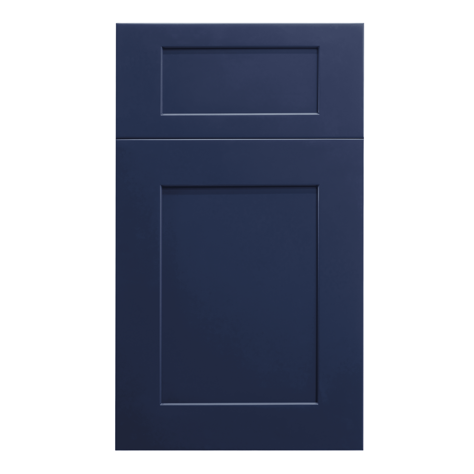 HB - DB24: Indigo Blue Shaker 24" 3 Drawers Base Cabinet - NextCabinets