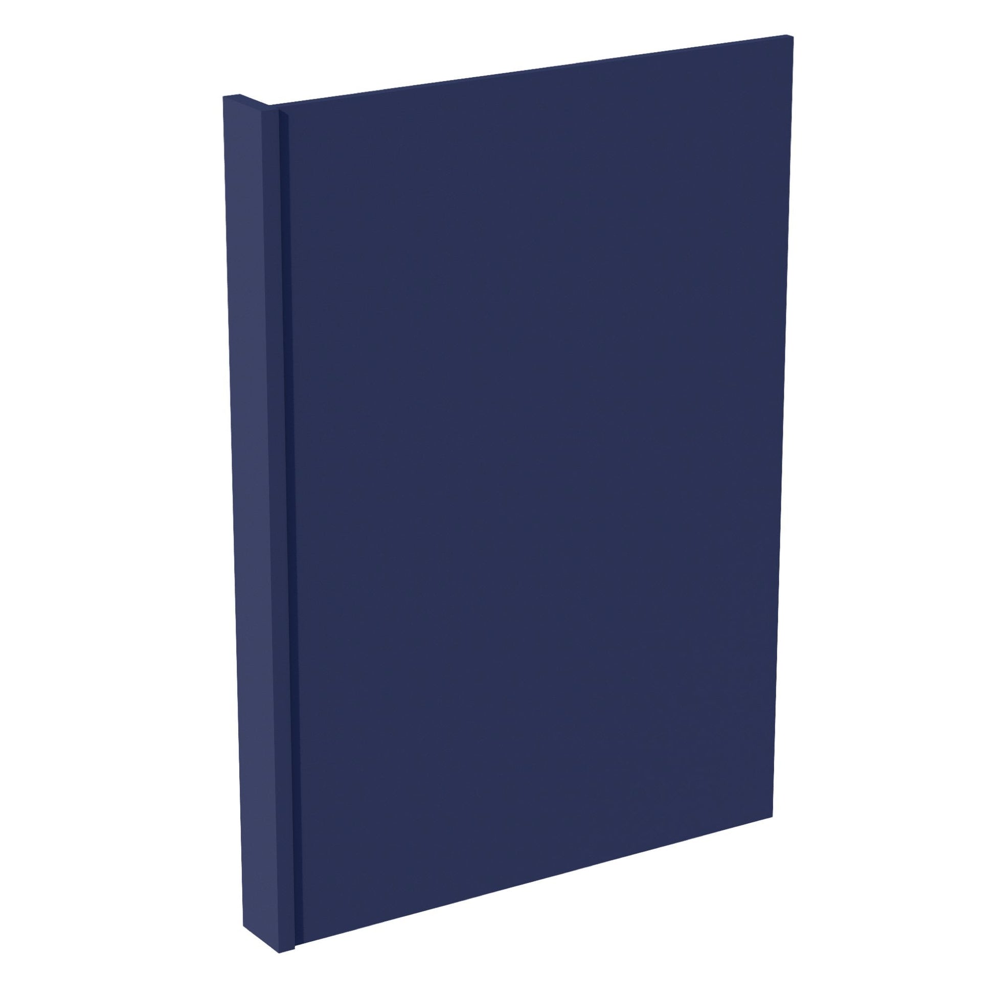 HB - DWR3: Indigo Blue Shaker 3" Filler - 24"W x 34 - 1/2"H x 1/2"D Dishwasher Return Panel - NextCabinets