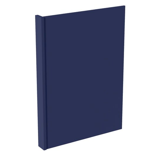 HB - DWR3: Indigo Blue Shaker 3" Filler - 24"W x 34 - 1/2"H x 1/2"D Dishwasher Return Panel - NextCabinets