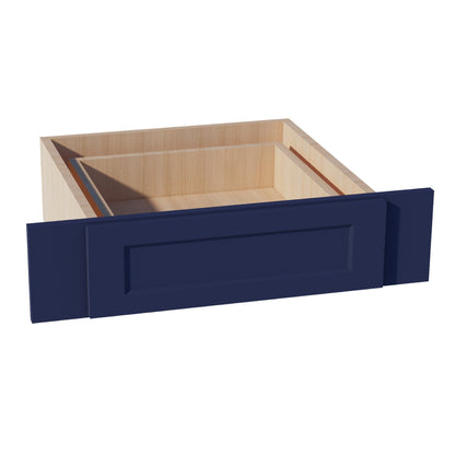HB - KD30: Indigo Blue Shaker 30"W Vanity Knee Drawers - NextCabinets