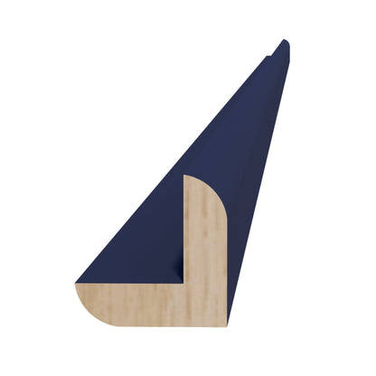 HB - OCM8: Indigo Blue Shaker 96"W x 7/8"H x 7/8"D Outside Corner Molding - NextCabinets