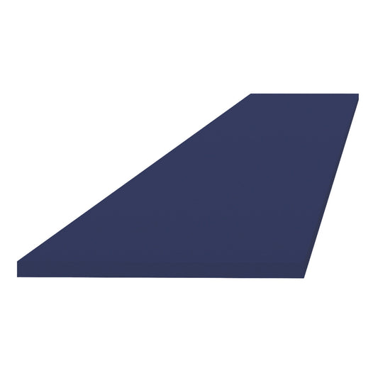 HB - TK8: Indigo Blue Shaker 96"W x 4 - 1/2"H x 1/4"D Toe Kick Plate - NextCabinets