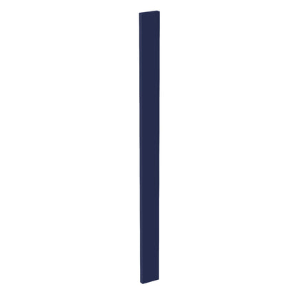 HB - WF342: Indigo Blue Shaker 03"W x 42"H Wall Cabinet Filler - NextCabinets