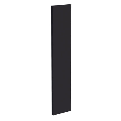 HE - WF630: Ebony Black Shaker 06"W x 30"H Wall Cabinet Filler - NextCabinets