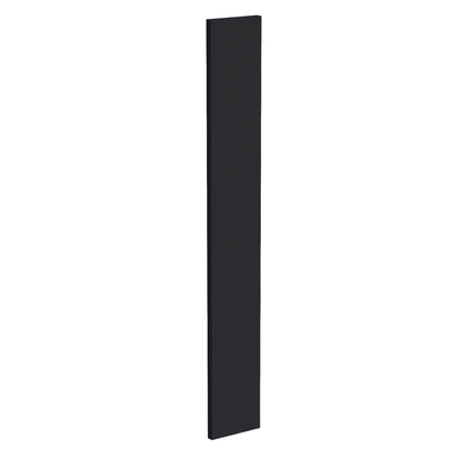 HE - WF642: Ebony Black Shaker 06"W x 42"H Wall Cabinet Filler - NextCabinets