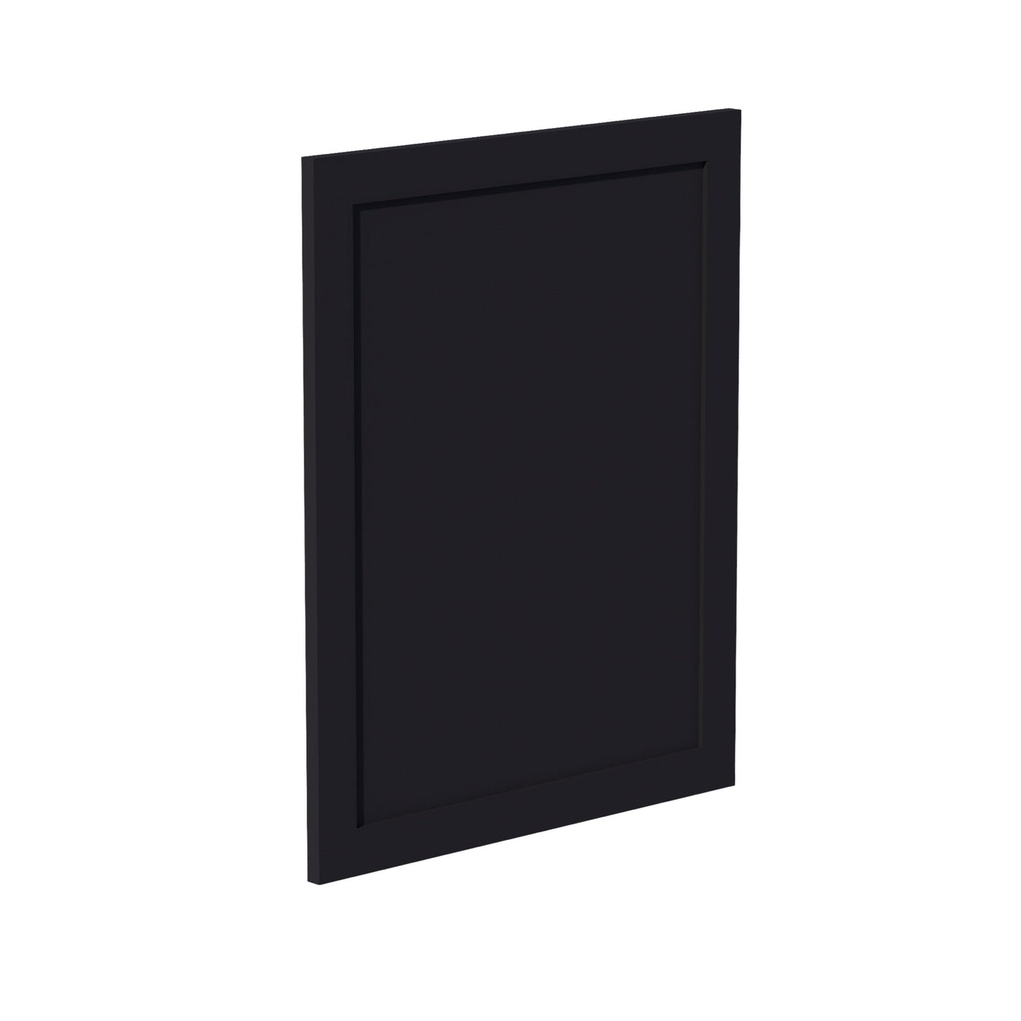 HE - WP - BASE: Ebony Black Shaker 23 - 1/2"W x 29 - 1/2"H x 3/4"D Wainscot Panel Base - NextCabinets