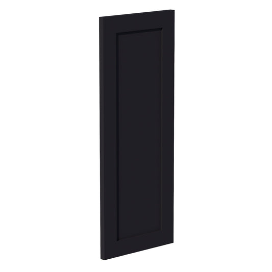 HE - WP - W30: Ebony Black Shaker 30" - 11 - 1/2"W x 29 - 1/2"H x 3/4"D Wainscot Panel Wall - NextCabinets