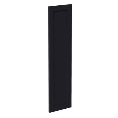 HE - WP - W42: Ebony Black Shaker 42" - 11 - 1/2"W x 41 - 1/2"H x 3/4"D Wainscot Panel Wall - NextCabinets