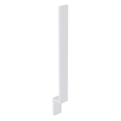HF - BF3: Frost White Shaker 3"W Base Cabinet Filler - NextCabinets