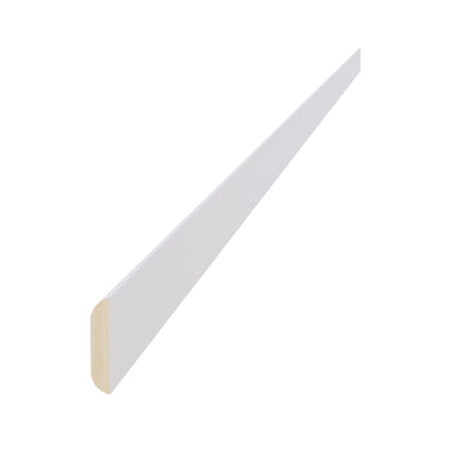 HF - BM1 - 1/4: Frost White Shaker 96"W x 1 - 1/4"H x 1/4"D Batten Molding - NextCabinets