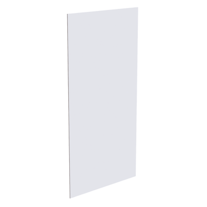 HF - BP48x96 - 1/2: Frost White Shaker 48"W x 96"H x 1/2"D Base End Skin Panel - NextCabinets
