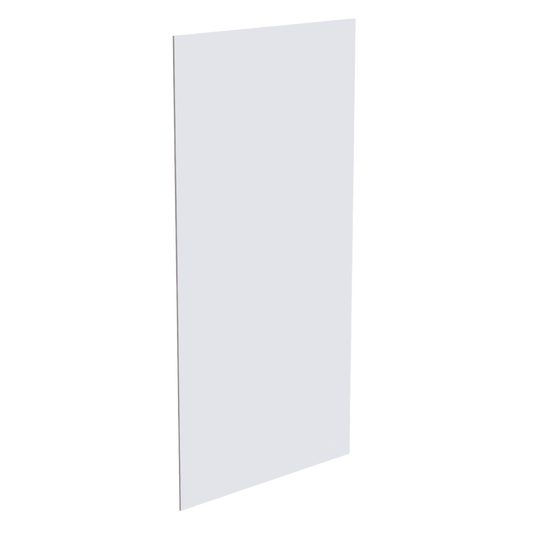 HF - BP48x96 - 1/2: Frost White Shaker 48"W x 96"H x 1/2"D Base End Skin Panel - NextCabinets