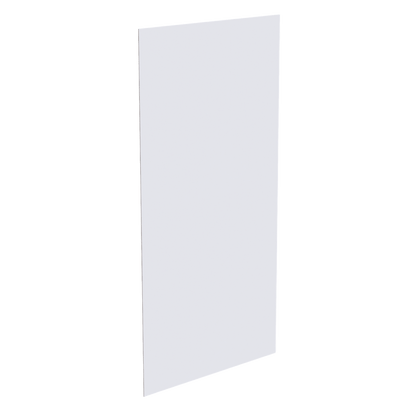 HF - BP48x96 - 1/4: Frost White Shaker 48"W x 96"H x 1/4"D Base End Skin Panel - NextCabinets