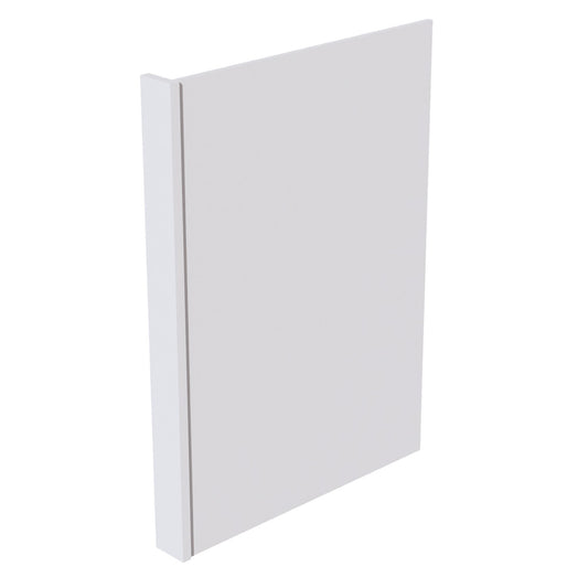 HF - DWR3: Frost White Shaker 3" Filler - 24"W x 34 - 1/2"H x 1/2"D Dishwasher Return Panel - NextCabinets
