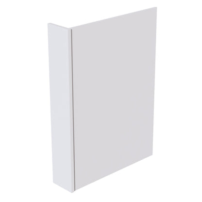 HF - DWR6: Frost White Shaker 6" Filler - 24"W x 34 - 1/2"H x 1/2"D Dishwasher Return Panel - NextCabinets