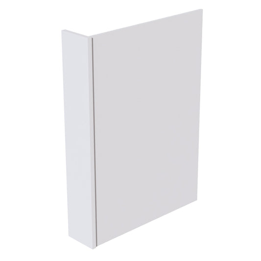 HF - DWR6: Frost White Shaker 6" Filler - 24"W x 34 - 1/2"H x 1/2"D Dishwasher Return Panel - NextCabinets