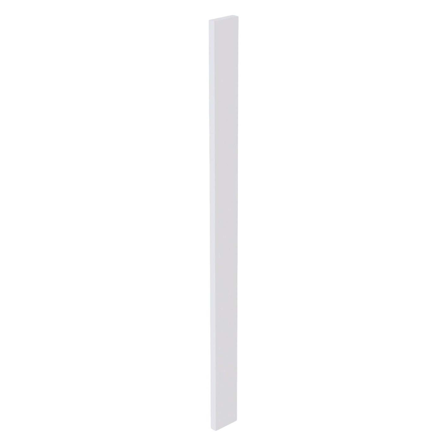 HF - WF342: Frost White Shaker 03"W x 42"H Wall Cabinet Filler - NextCabinets