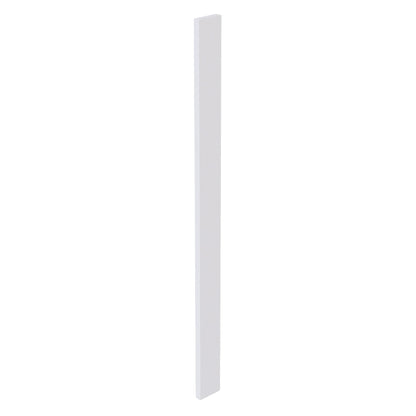 HF - WF342: Frost White Shaker 03"W x 42"H Wall Cabinet Filler - NextCabinets