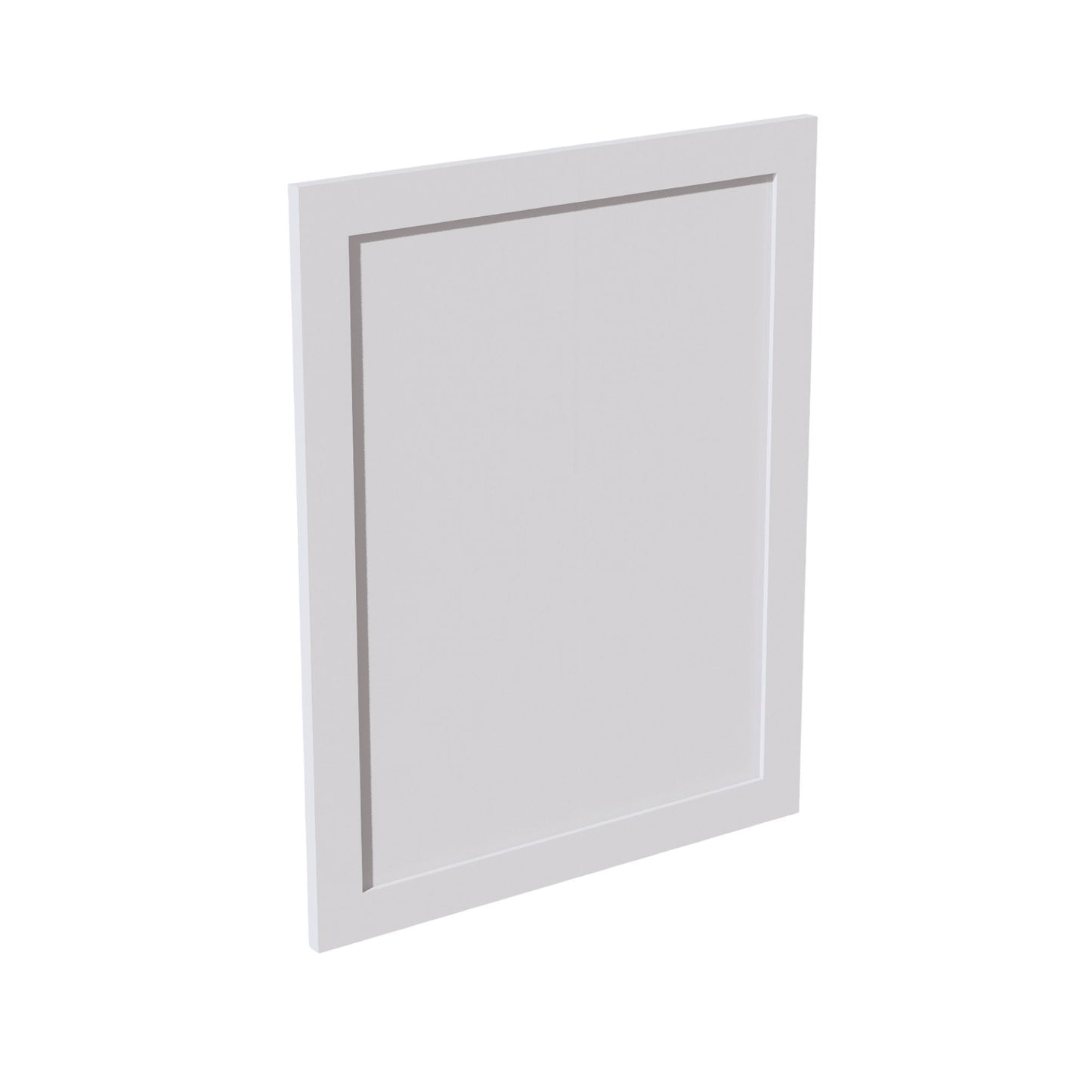 HF - WP - BASE: Frost White Shaker 23 - 1/2"W x 29 - 1/2"H x 3/4"D Wainscot Panel Base - NextCabinets