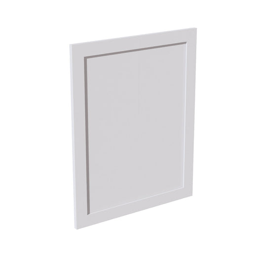 HF - WP - BASE: Frost White Shaker 23 - 1/2"W x 29 - 1/2"H x 3/4"D Wainscot Panel Base - NextCabinets