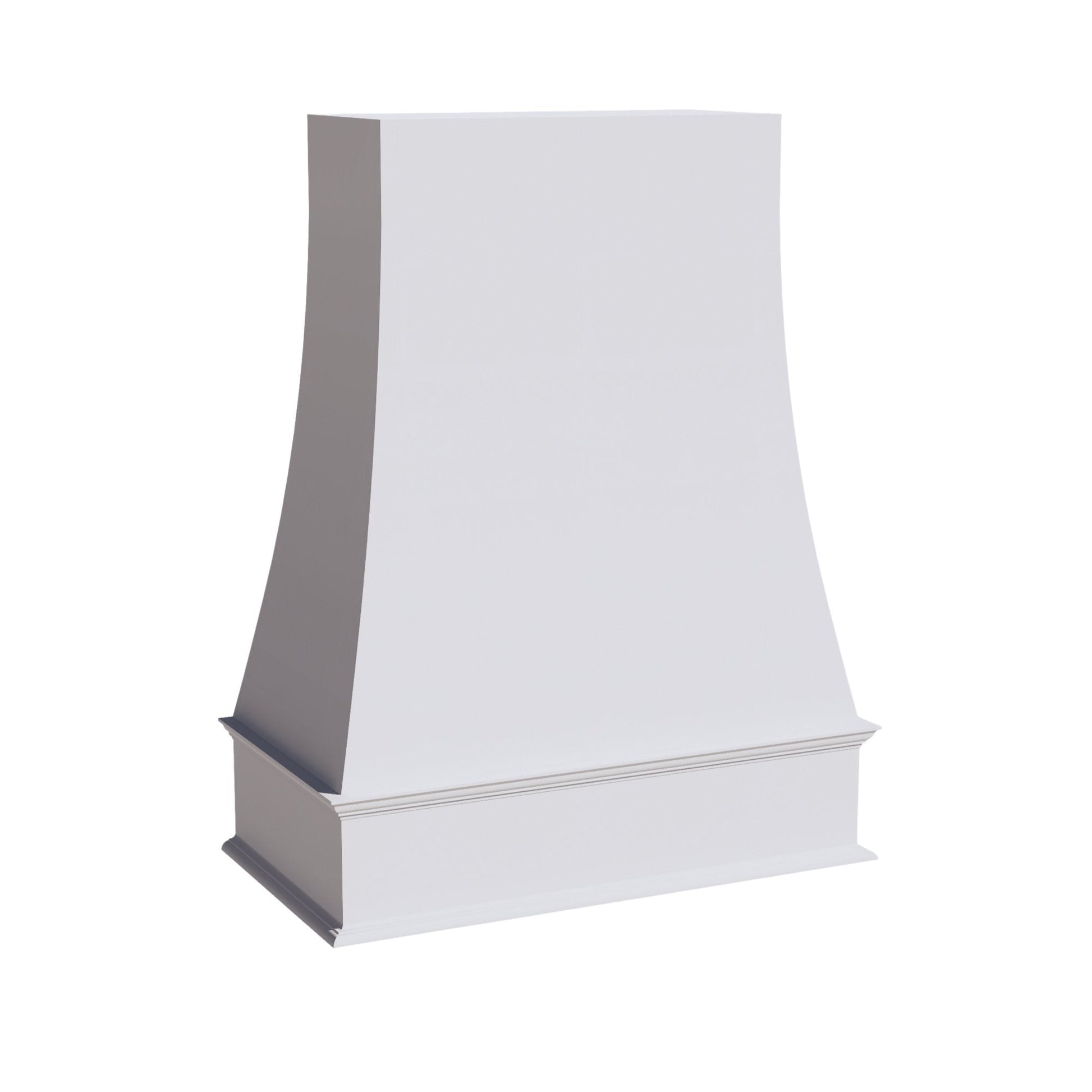 HF - WRH4836: Frost White Shaker 48"W x 36"H Wood Wall Mounted Range Hoods - NextCabinets