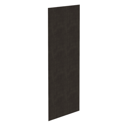 HG - BP48x96 - 1/4: Dark Gray Shaker 48"W x 96"H x 1/4"D Base End Skin Panel - NextCabinets