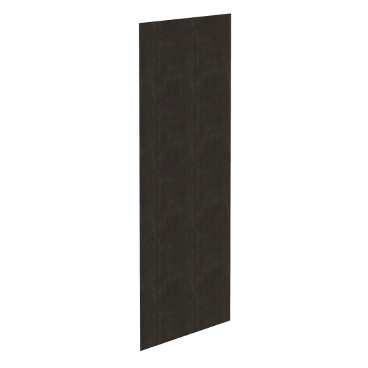 HG - BP48x96 - 1/4: Dark Gray Shaker 48"W x 96"H x 1/4"D Base End Skin Panel - NextCabinets
