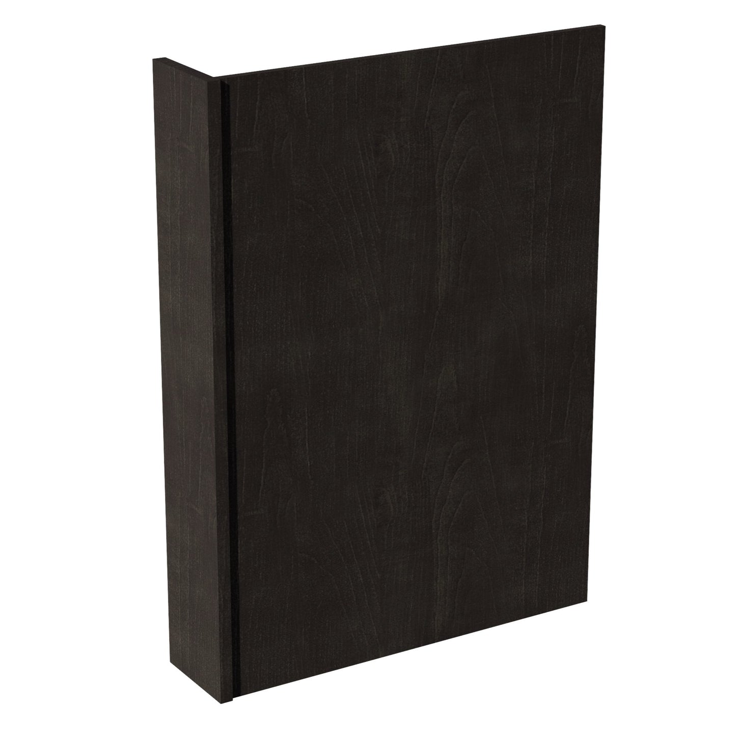 HG - DWR6: Dark Gray Shaker 6" Filler - 24"W x 34 - 1/2"H x 1/2"D Dishwasher Return Panel - NextCabinets