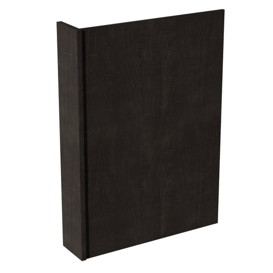 HG - DWR6: Dark Gray Shaker 6" Filler - 24"W x 34 - 1/2"H x 1/2"D Dishwasher Return Panel - NextCabinets