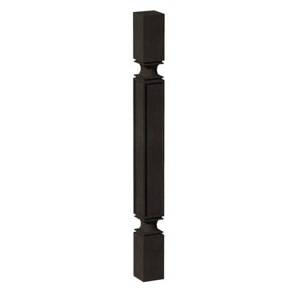 HG - SP336: Dark Gray Shaker 03"W x 36"H x 03"D Square Roman Pillar - NextCabinets
