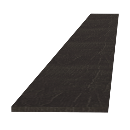 HG - TK8: Dark Gray Shaker 96"W x 4 - 1/2"H x 1/4"D Toe Kick Plate - NextCabinets