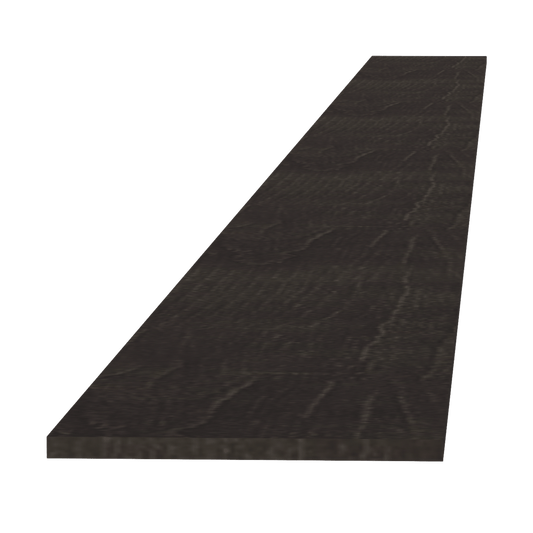 HG - TK8: Dark Gray Shaker 96"W x 4 - 1/2"H x 1/4"D Toe Kick Plate - NextCabinets