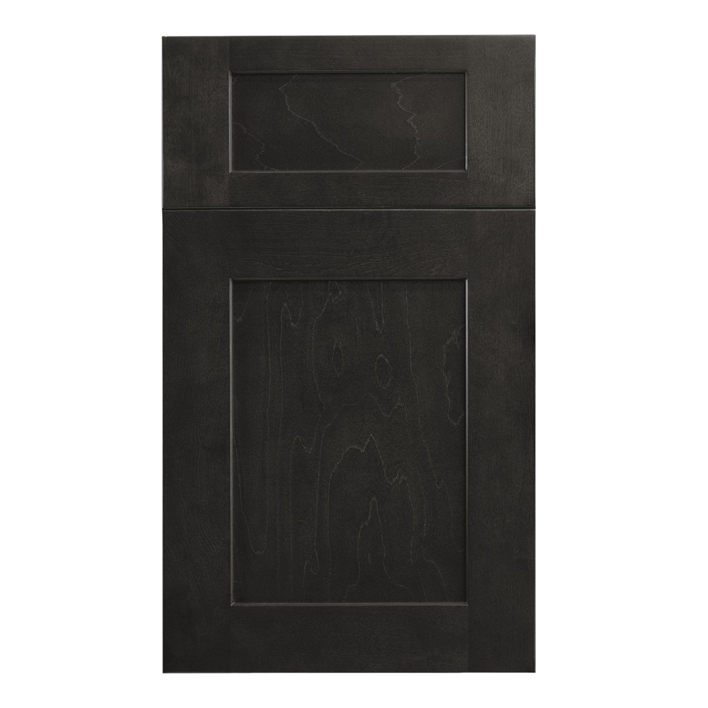 HG - VSB3021: Dark Gray Shaker 30"W x 34 - 1/2"H x 21"D 2 Doors & 1 False Drawer Vanity Sink Base Cabinets - NextCabinets