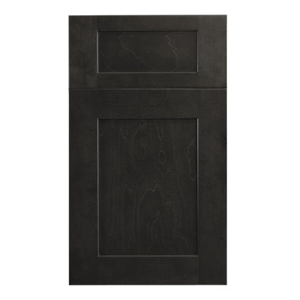 HG - W2424: Dark Gray Shaker 24"W x 24"H 2 Doors Standard Wall Bridge Cabinet - NextCabinets