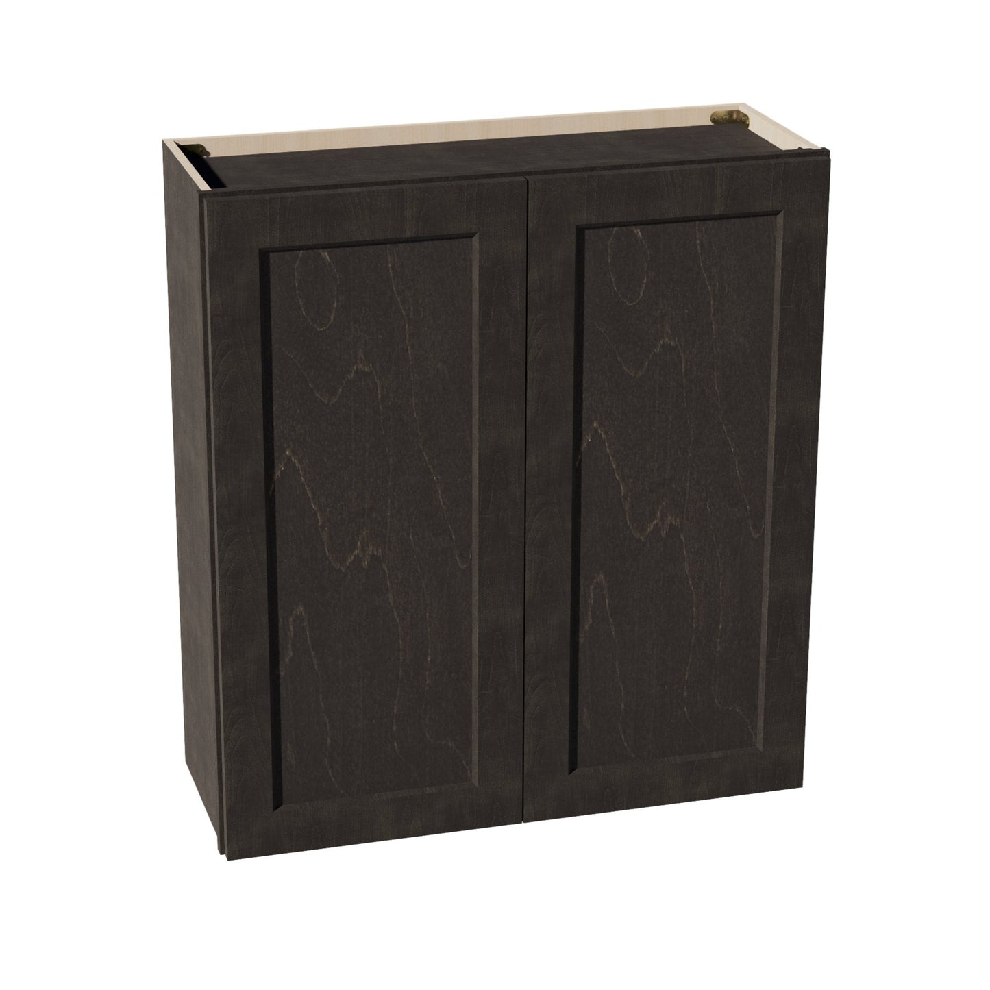 HG - W3336: Dark Gray Shaker 33"W x 36"H 2 Doors & 2 Shelves Standard Wall Cabinet - NextCabinets