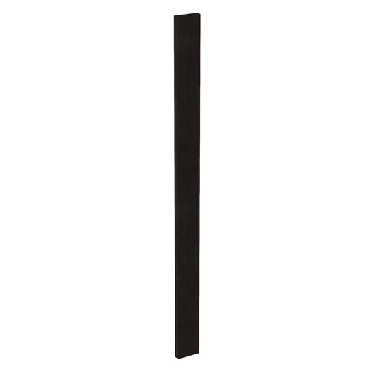 HG - WF342: Dark Gray Shaker 03"W x 42"H Wall Cabinet Filler - NextCabinets
