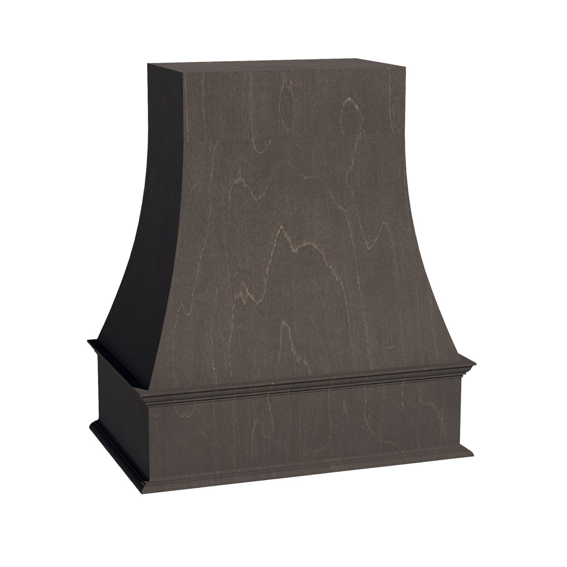 HG - WRH3036: Dark Gray Shaker 30"W x 36"H Wood Wall Mounted Range Hoods - NextCabinets