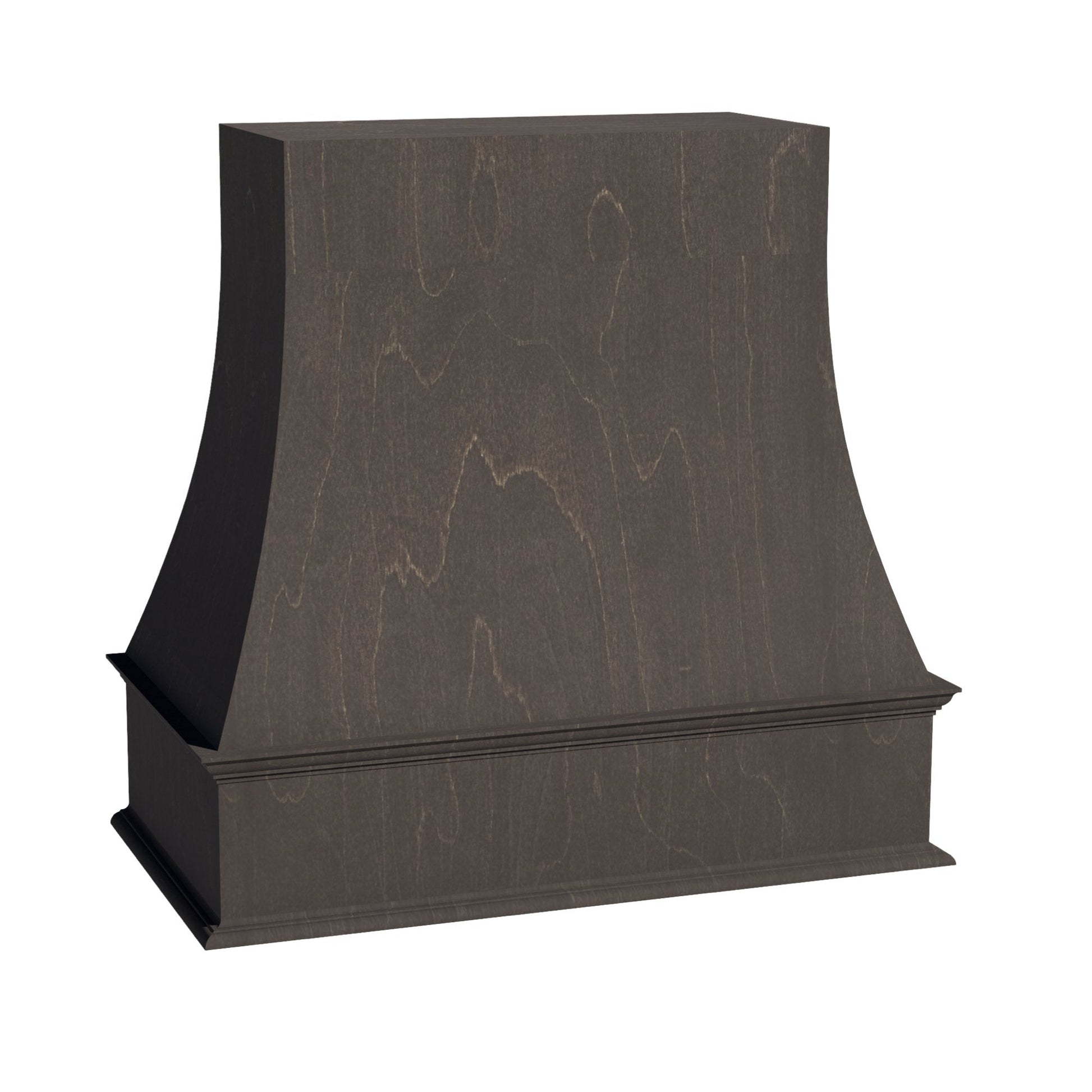 HG - WRH3636: Dark Gray Shaker 36"W x 36"H Wood Wall Mounted Range Hoods - NextCabinets